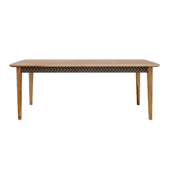 Partridge - Wooden Dining Table - Natural Sheesham