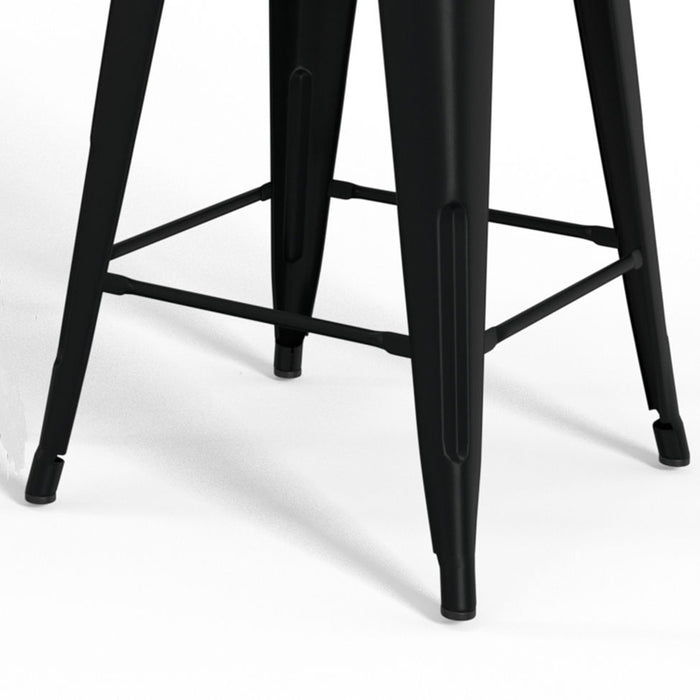 Rayne - 24" Metal / Wood Counter Height Stool