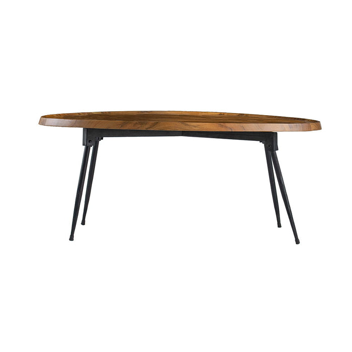 Oval Coffe Table - Brown