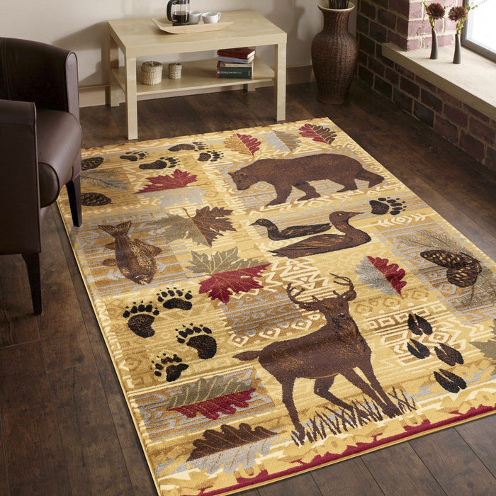 Nature's Nest - GC_CBL3002 Lodge Area Rug