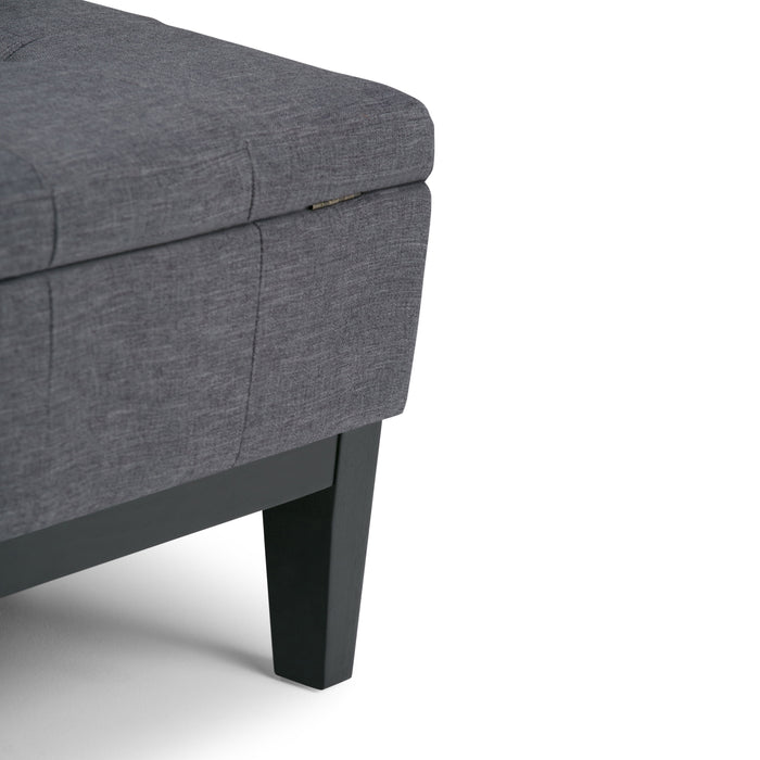 Dover - Square Coffee Table Storage Ottoman