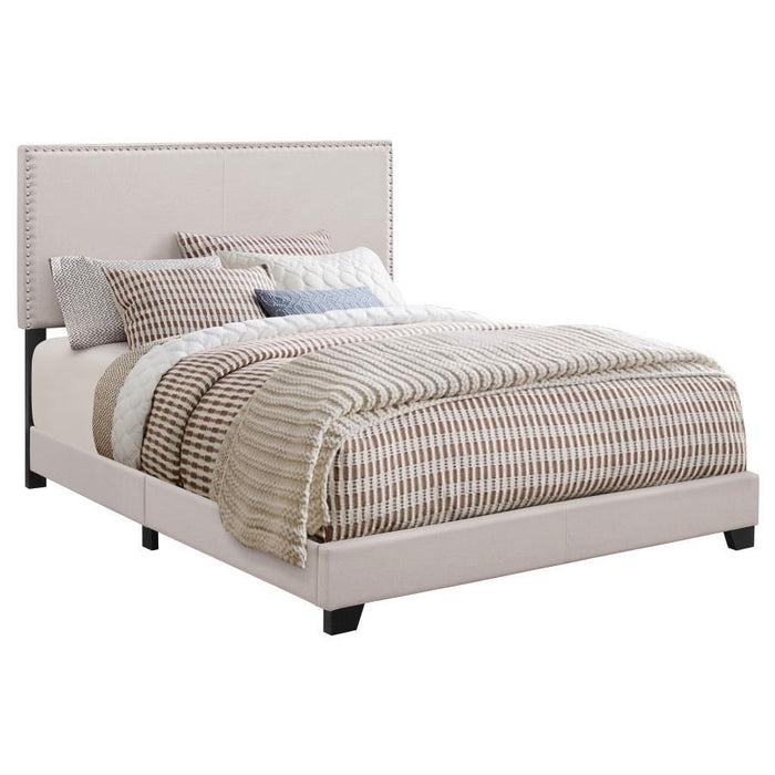 Boyd - Upholstered Bed with Nailhead Trim Bedding & Furniture DiscountersFurniture Store in Orlando, FL