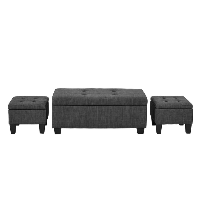 Ethan - 3Pk Storage Ottoman