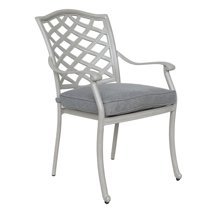 Modern Outdoor Dining Chairs (Set of 2) - Basalt