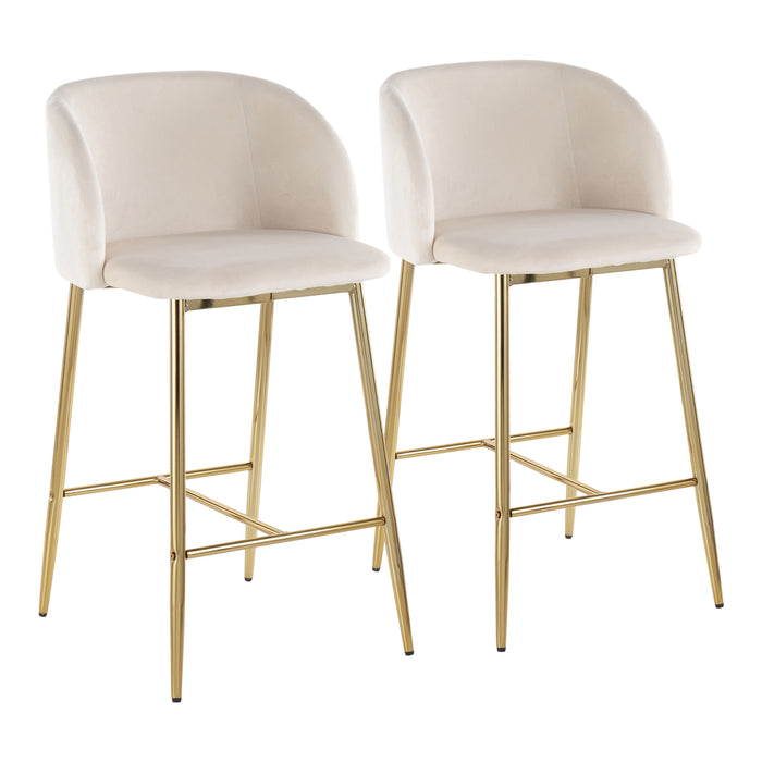 Fran - Contemporary Counter Stool (Set of 2)