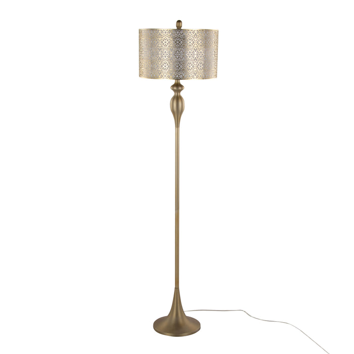 Ashland - Contemporary Floor Lamp Laser Cut