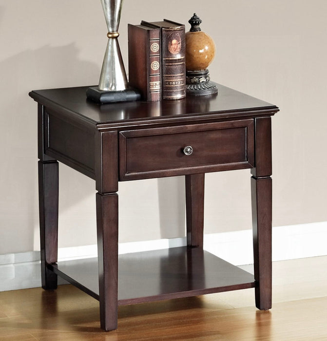 Malachi - End Table - Walnut