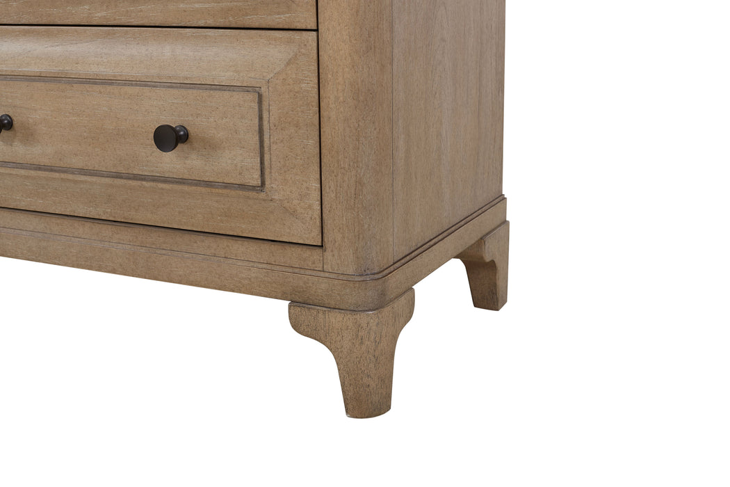 2 Drawer Nightstand - Sand