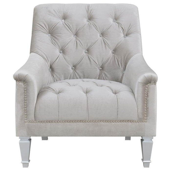 Avonlea - Upholstered Tufted Chair Bedding & Furniture DiscountersFurniture Store in Orlando, FL