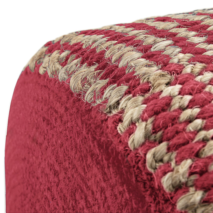 Larissa - Round Braided Pouf