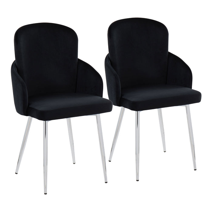 Dahlia - Contemporary, Dining Chair (Set of 2)