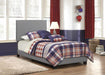 Dorian - Upholstered Bed Bedding & Furniture Discounters