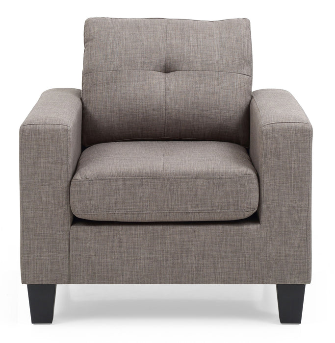 Newbury - Newbury Club Chair - Gray