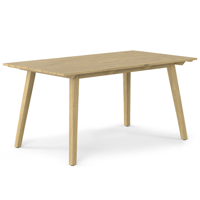 Kona - Outdoor Dining Table - Light Teak