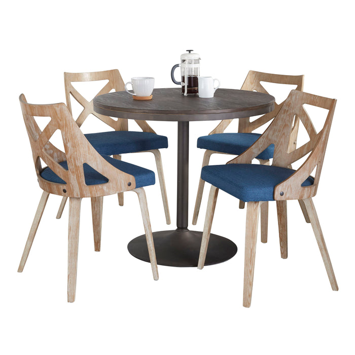 Dakota Charlotte - 5 Piece Contemporary Dining Set