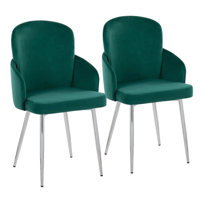 Dahlia - Contemporary, Dining Chair (Set of 2)