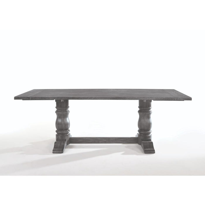 Leventis - Mesa de comedor - Gris degradado - 30"