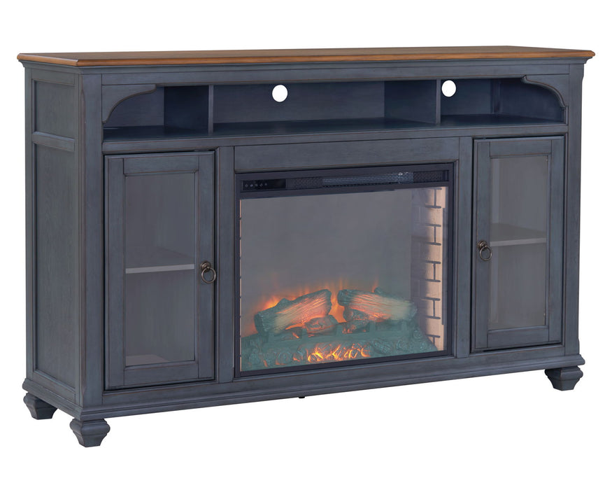 Americana - Fireplace TV Stand