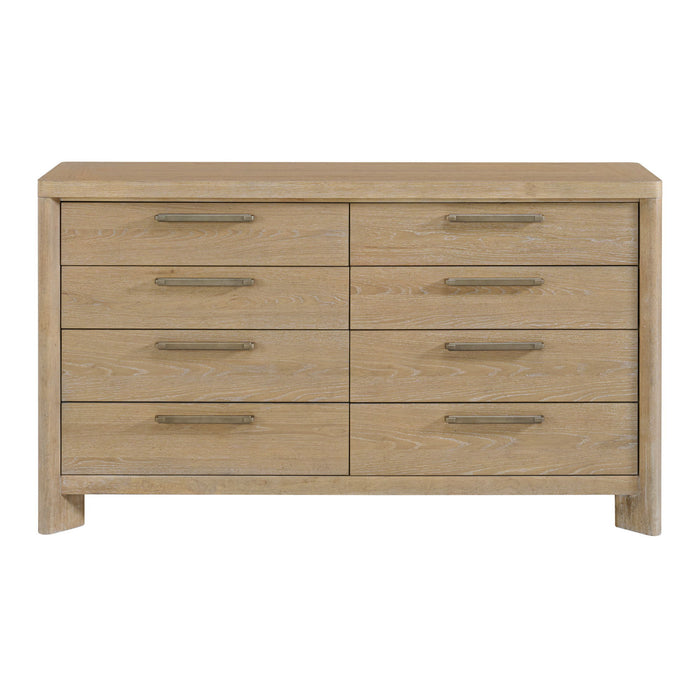 Clove - 8 Drawer Dresser - Tan