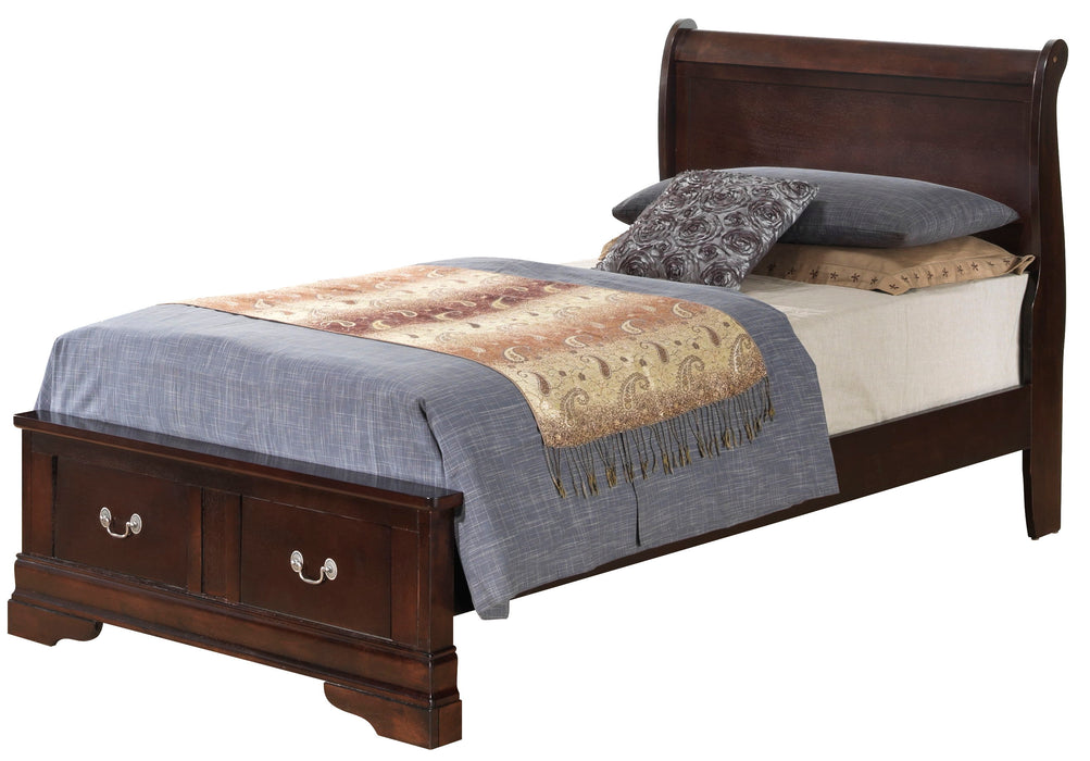 Louis Phillipe - Storage Bed