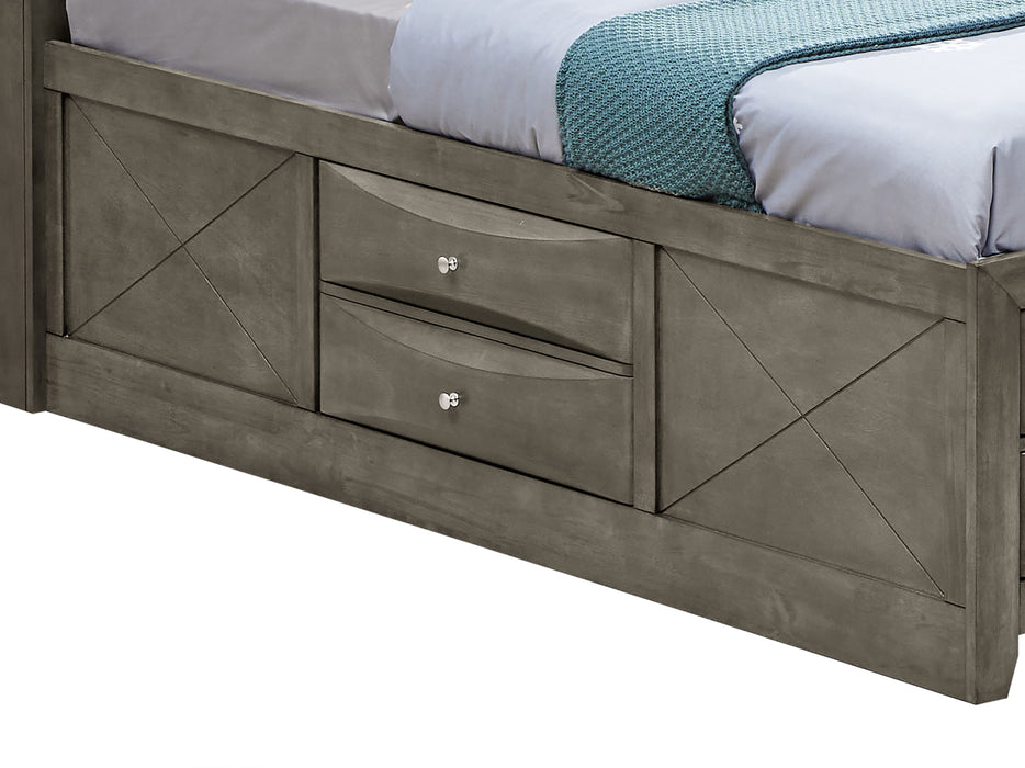 Marilla - Storage Bed With Bookcase Headboard