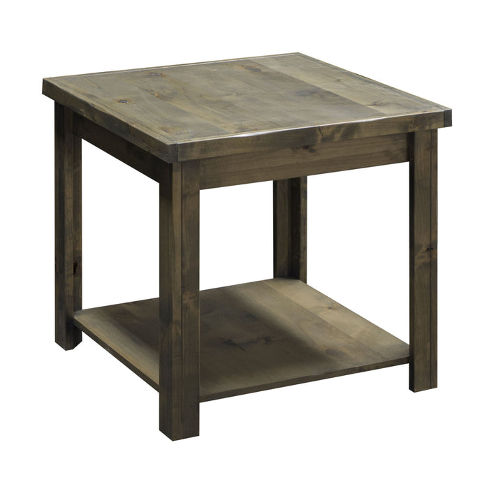 Joshua Creek - 24" Side Table - Barnwood