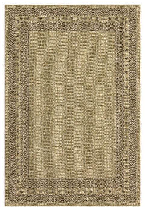 Earth - 7'10" X 10'3" Polypropylene, Indoor / Outdoor Area Rug - Jute / Mocha