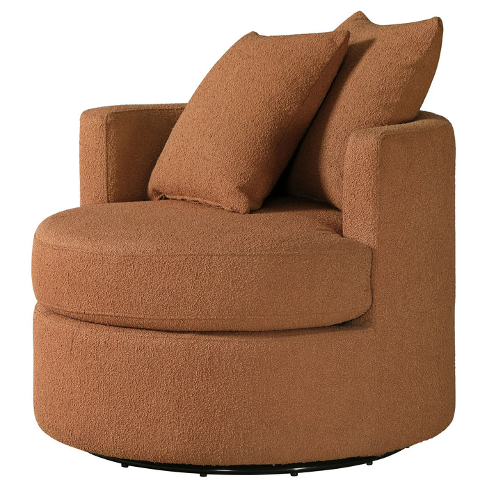 Debbie - Upholstered Swivel Accent Chair