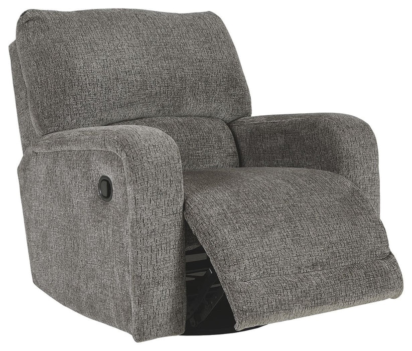 Wittlich - Slate - Sillón reclinable giratorio