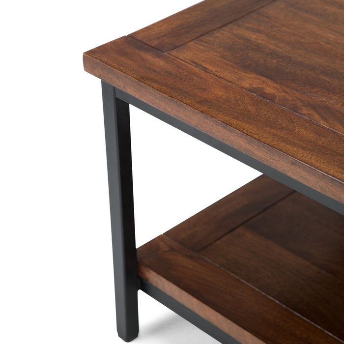 Skyler - Coffee Table - Dark Cognac Brown