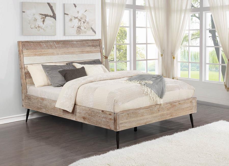 Marlow - Wood Panel Bed