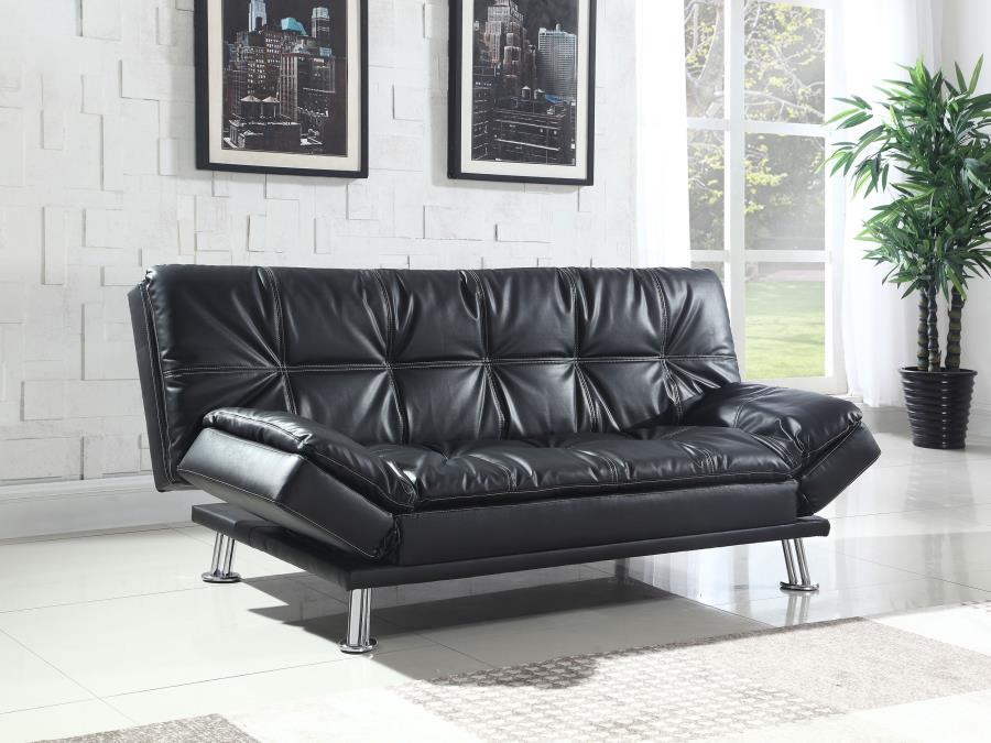 Dilleston - Tufted Back Upholstered Sofa Bed Bedding & Furniture Discounters