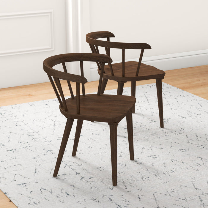 Kingsley - Dining Chair (Set of 2) - Brown