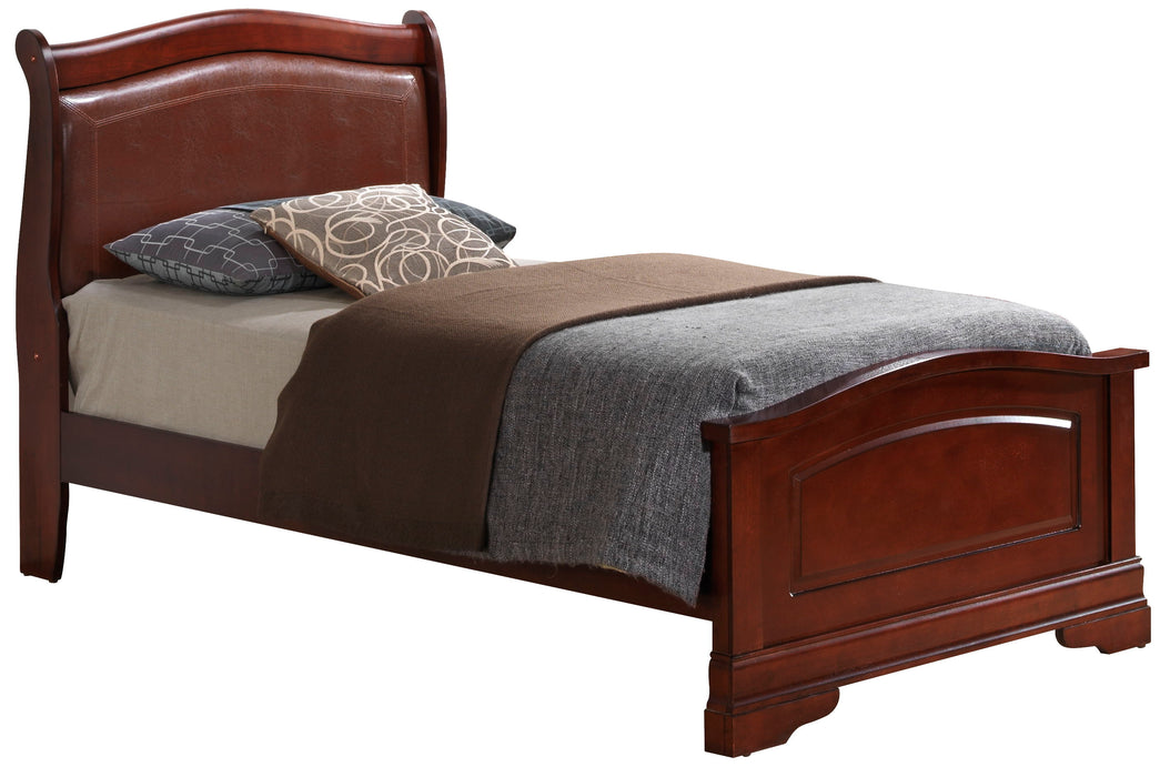 Panel Sleigh Bed Elegantly Crafted