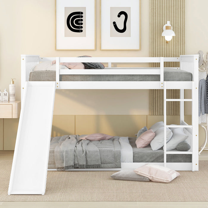 Bunk Bed With Slide And Ladder