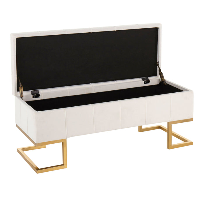 Midas - Contemporary / Glam Storage Bench