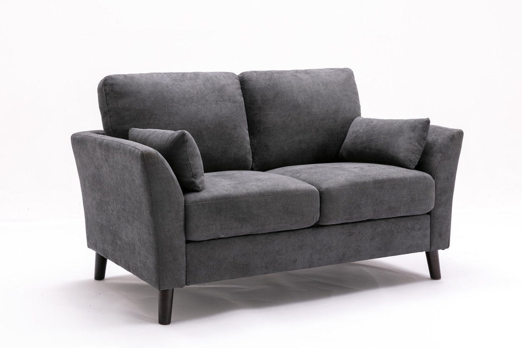 Damian - Woven Fabric Sofa Set