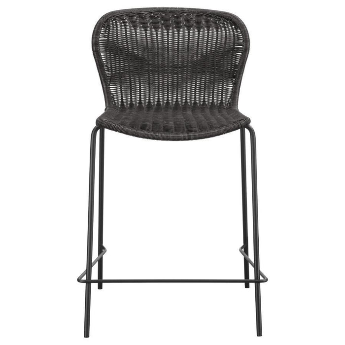 Mckinley - Faux Rattan Metal Chair (Set of 2)