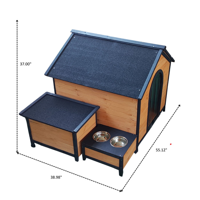 Xpt088 Wearable And Strong Dog House For Playground - Natural