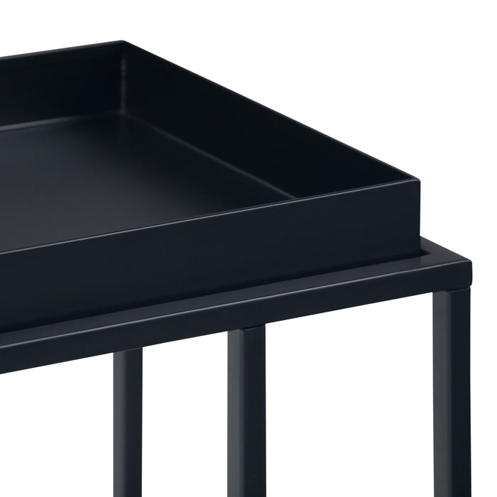 Garner - Tray Top C Side Table - Black