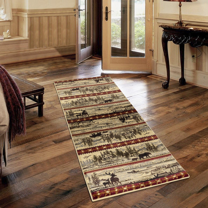 Nature's Nest - GC_CBL3005 Lodge Area Rug