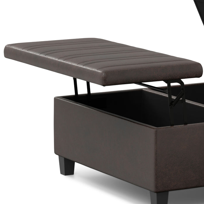 Ellis - Coffee Table Storage Ottoman