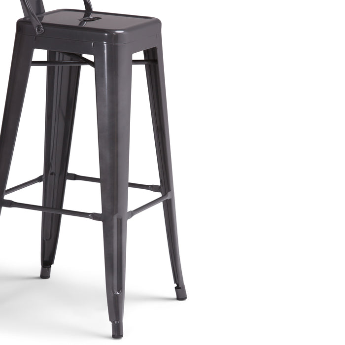 Rayne - 30" Metal Bar Stool