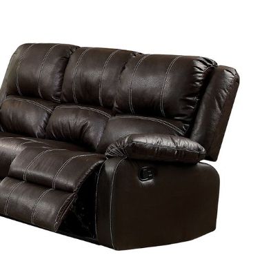 Zuriel - Synthetic Leather Recliner Sofa