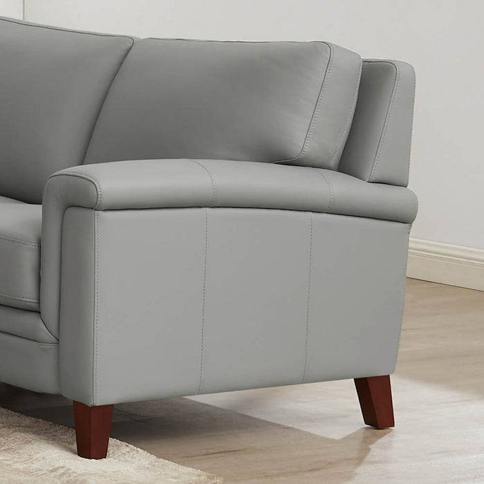 Westcott - Leather Loveseat