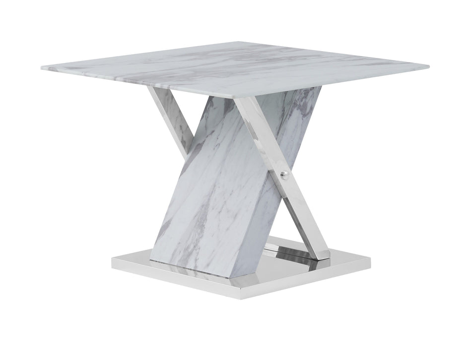 Rubble - End Table - Marble