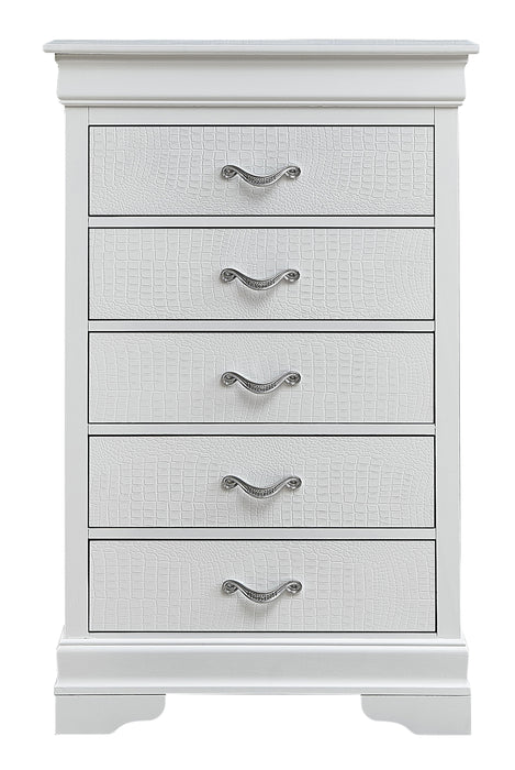 Lorana - Chest - Silver Champagne