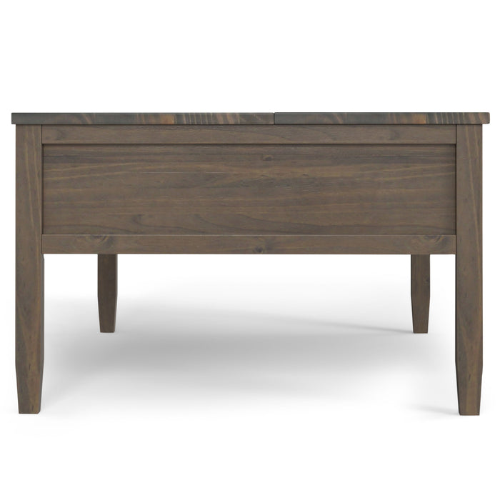 Ela - Lift Top Coffee Table - Smoky Brown