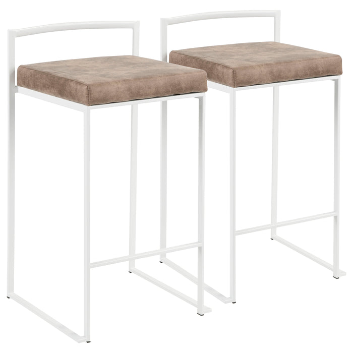 Fuji - Simple Elegance, Contemporary Stackable Counter Stool