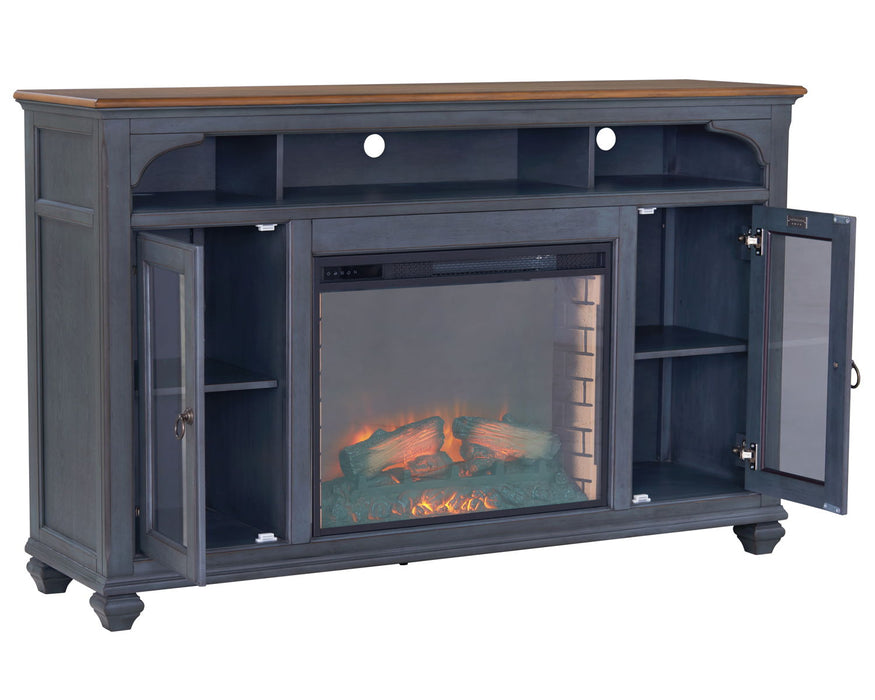 Americana - Fireplace TV Stand